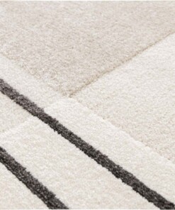 Japandi Teppich - Forme Courbe Anthrazit