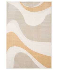 Retro Teppich - Forme Flux Aprikose - overzicht