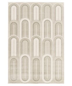 Retro Teppich - Forme Pavé Taupe - overzicht