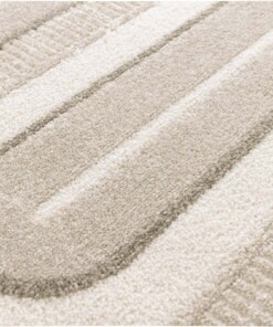 Retro Teppich - Forme Pavé Taupe