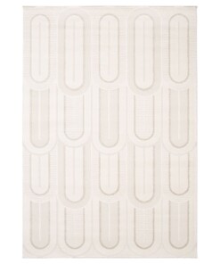 Retro Teppich - Forme Pavé Elfenbein - overzicht