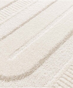 Retro Teppich - Forme Pavé Aprikose