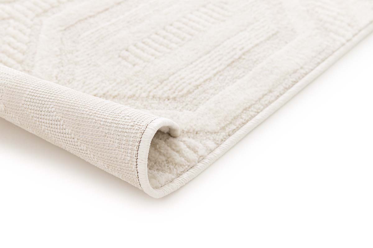 Moderner Teppich - Forme Cristal Elfenbein Moderner Teppich - Forme Cristal Elfenbein