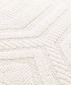 Moderner Teppich - Forme Cristal Elfenbein Moderner Teppich - Forme Cristal Elfenbein