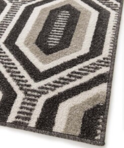Moderner Teppich - Forme Cristal Anthrazit