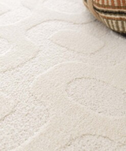 Moderner Teppich - Forme Modulo Elfenbein