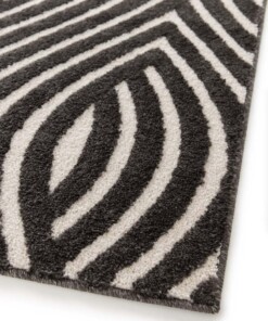 Retro Teppich - Forme Courant Anthrazit