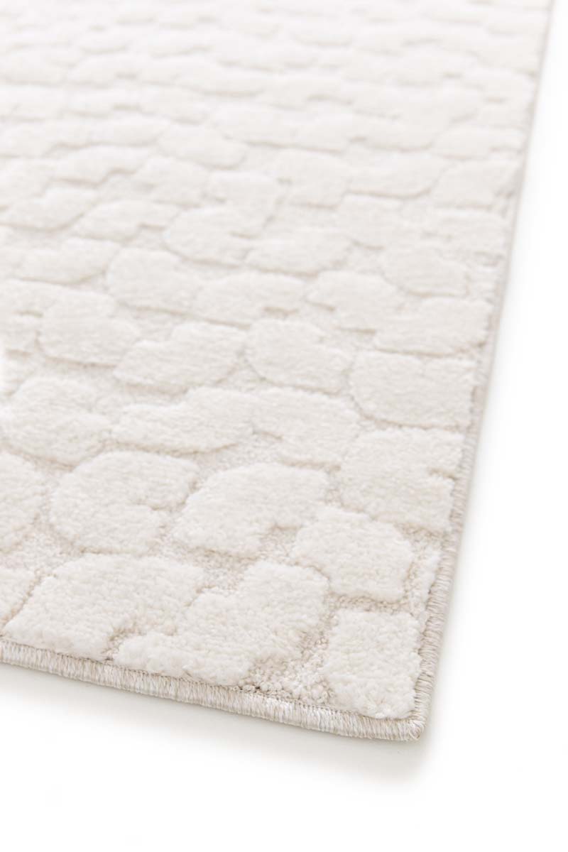Designer Teppich - Relief Tesselle Creme Designer Teppich - Relief Tesselle Creme