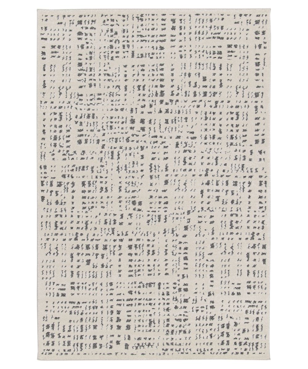 Designer Teppich - Relief Vitrum Weiß/Schwarz - overzicht Designer Teppich - Relief Vitrum Weiß/Schwarz - overzicht