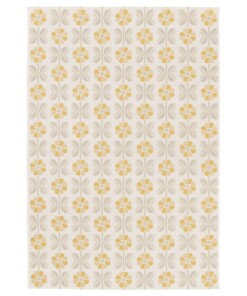 Outdoor Teppich Blumen - Amber Marigold beige/gelb - overzicht