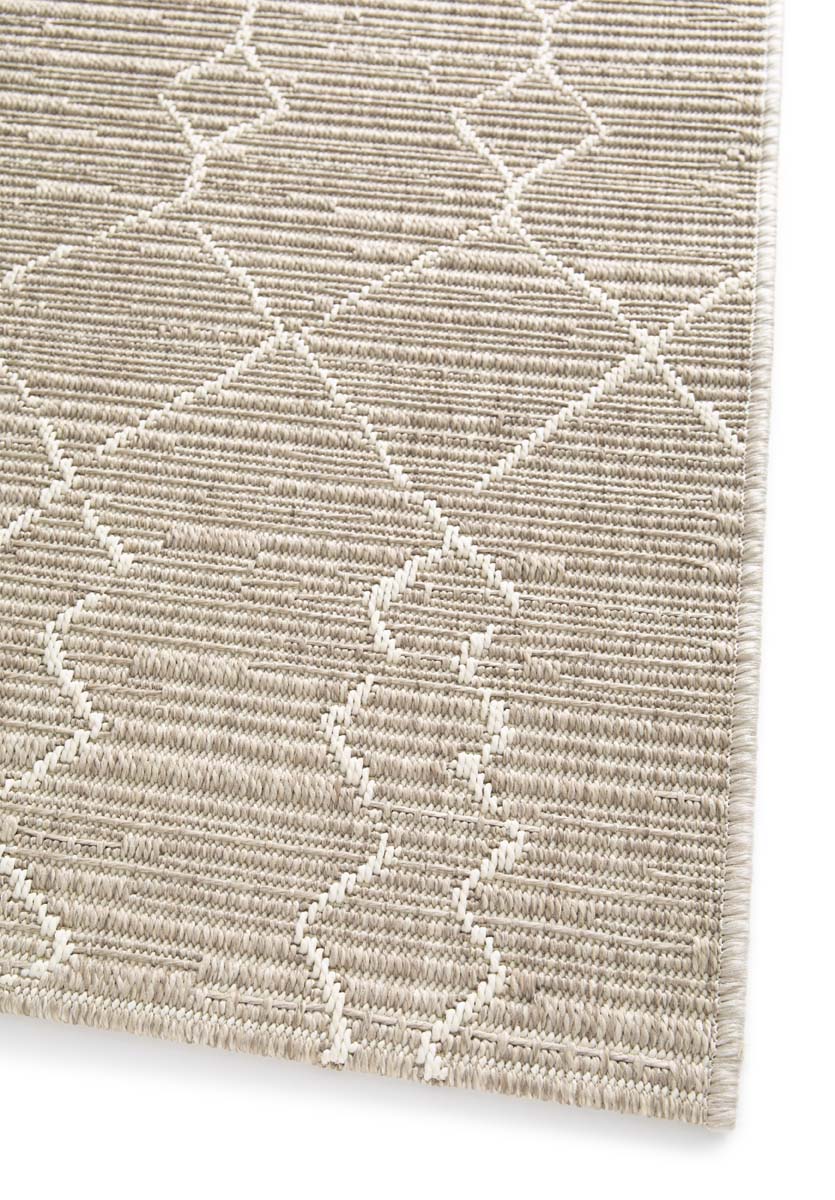 Outdoor Teppich Boho - Bask Taza Sandfarbe Outdoor Teppich Boho - Bask Taza Sandfarbe