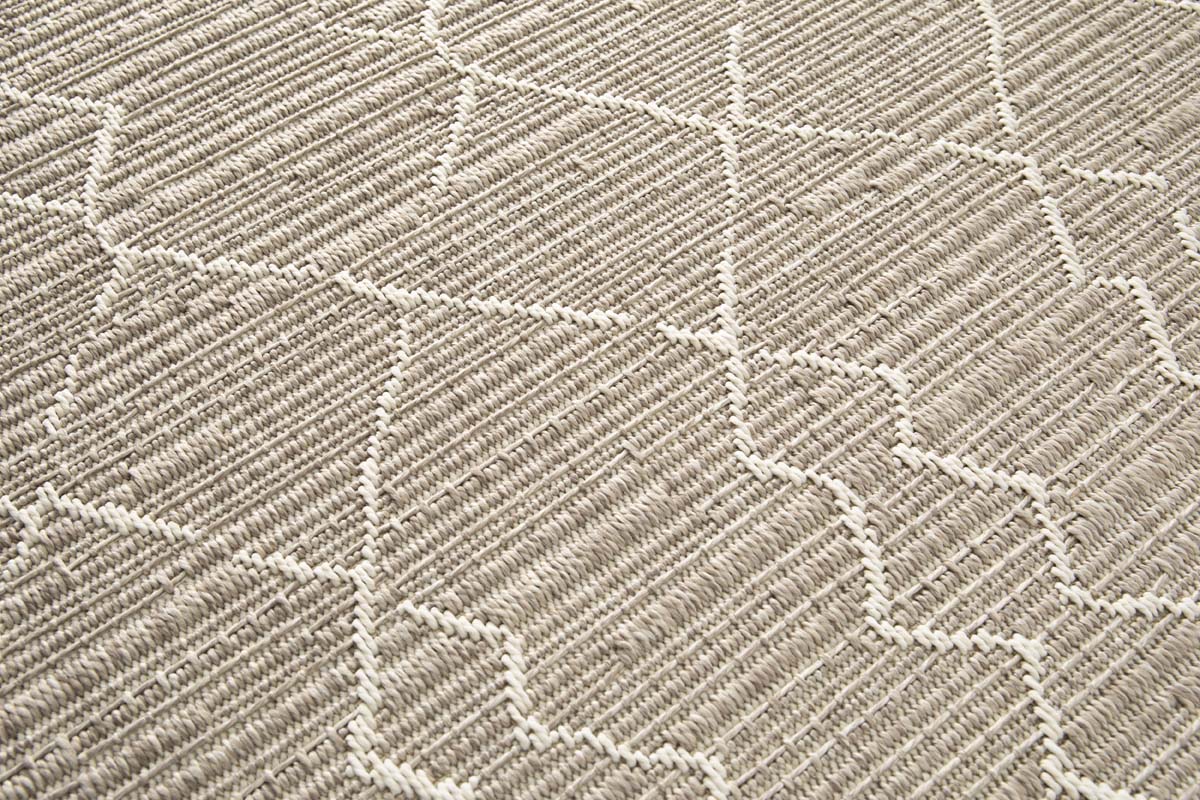 Outdoor Teppich Boho - Bask Taza Sandfarbe Outdoor Teppich Boho - Bask Taza Sandfarbe