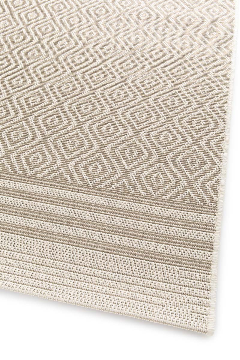 Outdoor Teppich Kariert - Bask Pavilion Sandfarbe Outdoor Teppich Kariert - Bask Pavilion Sandfarbe