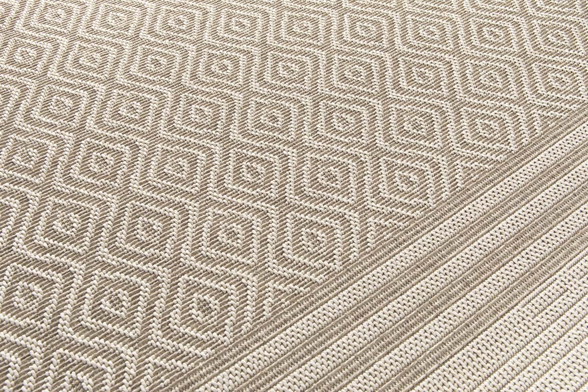 Outdoor Teppich Kariert - Bask Pavilion Sandfarbe Outdoor Teppich Kariert - Bask Pavilion Sandfarbe