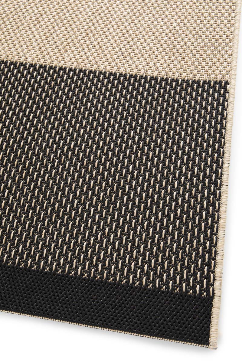 Outdoor Teppich - Bask Tier Beige/Schwarz Outdoor Teppich - Bask Tier Beige/Schwarz