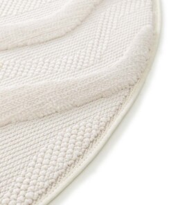 Marmor Teppich Rund - Elevé Marbe Elfenbein Marmor Teppich Rund - Elevé Marbe Elfenbein