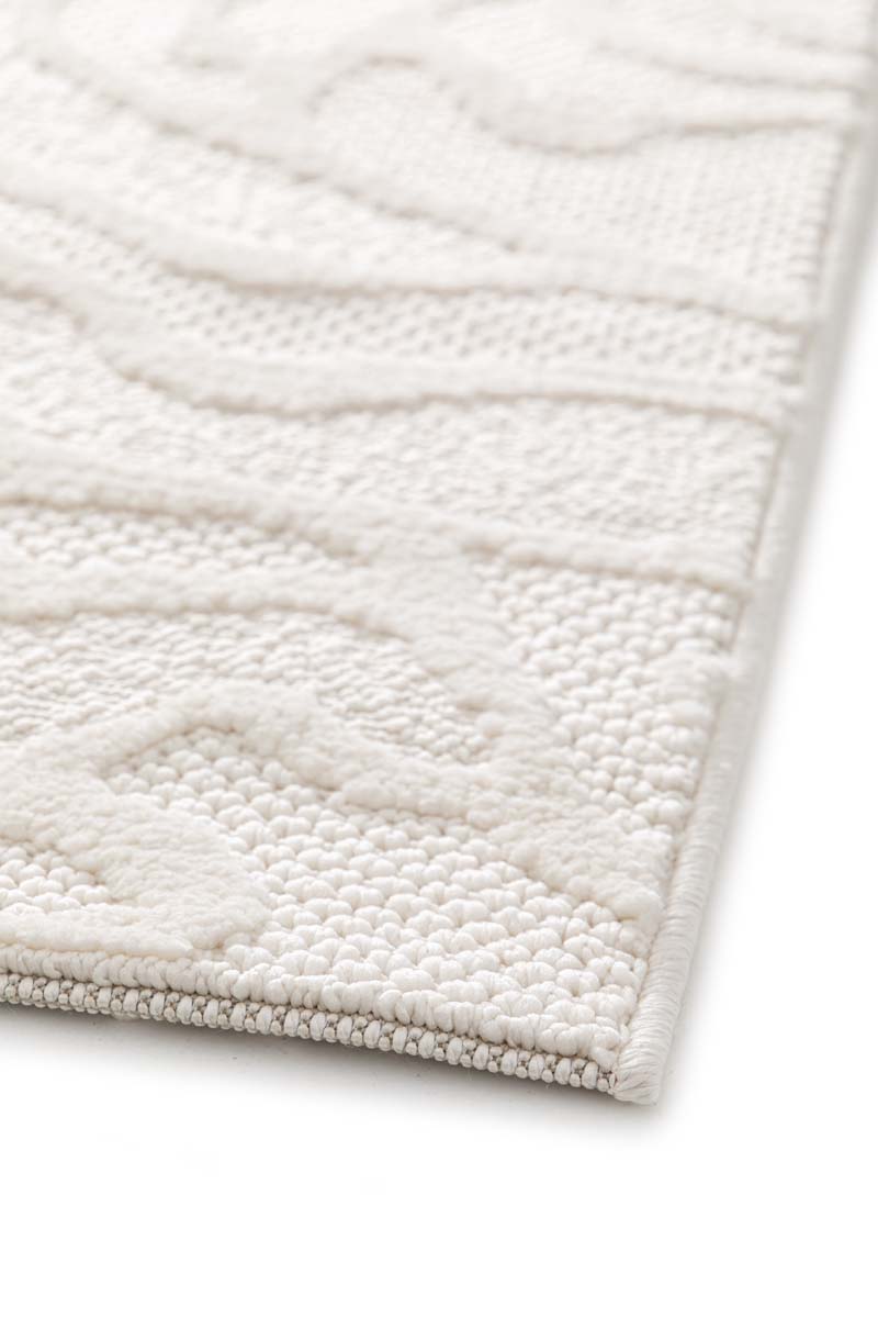 Teppich Blumen - Elevé Pétale Elfenbein Teppich Blumen - Elevé Pétale Elfenbein