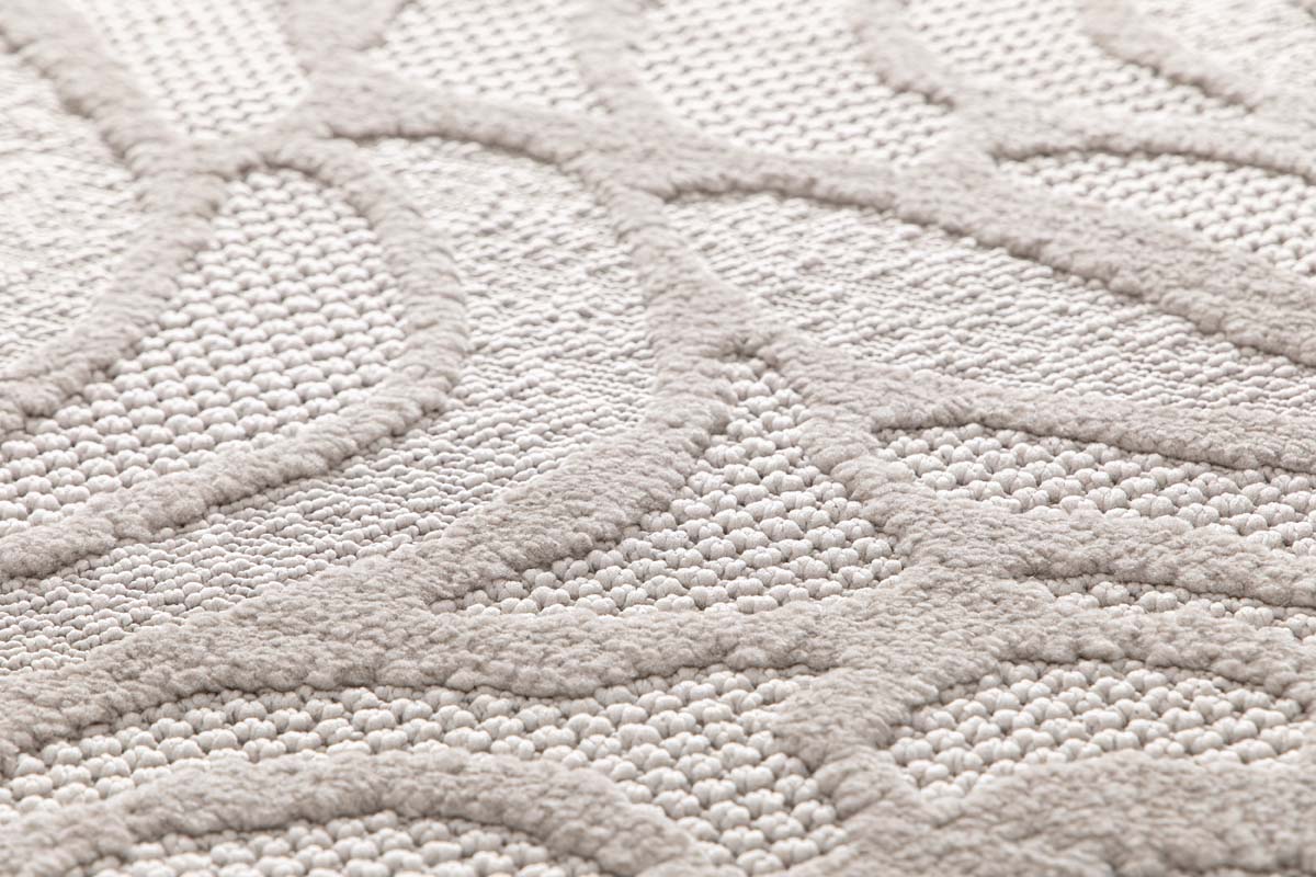 Teppich Blumen - Elevé Pétale Taupe Teppich Blumen - Elevé Pétale Taupe