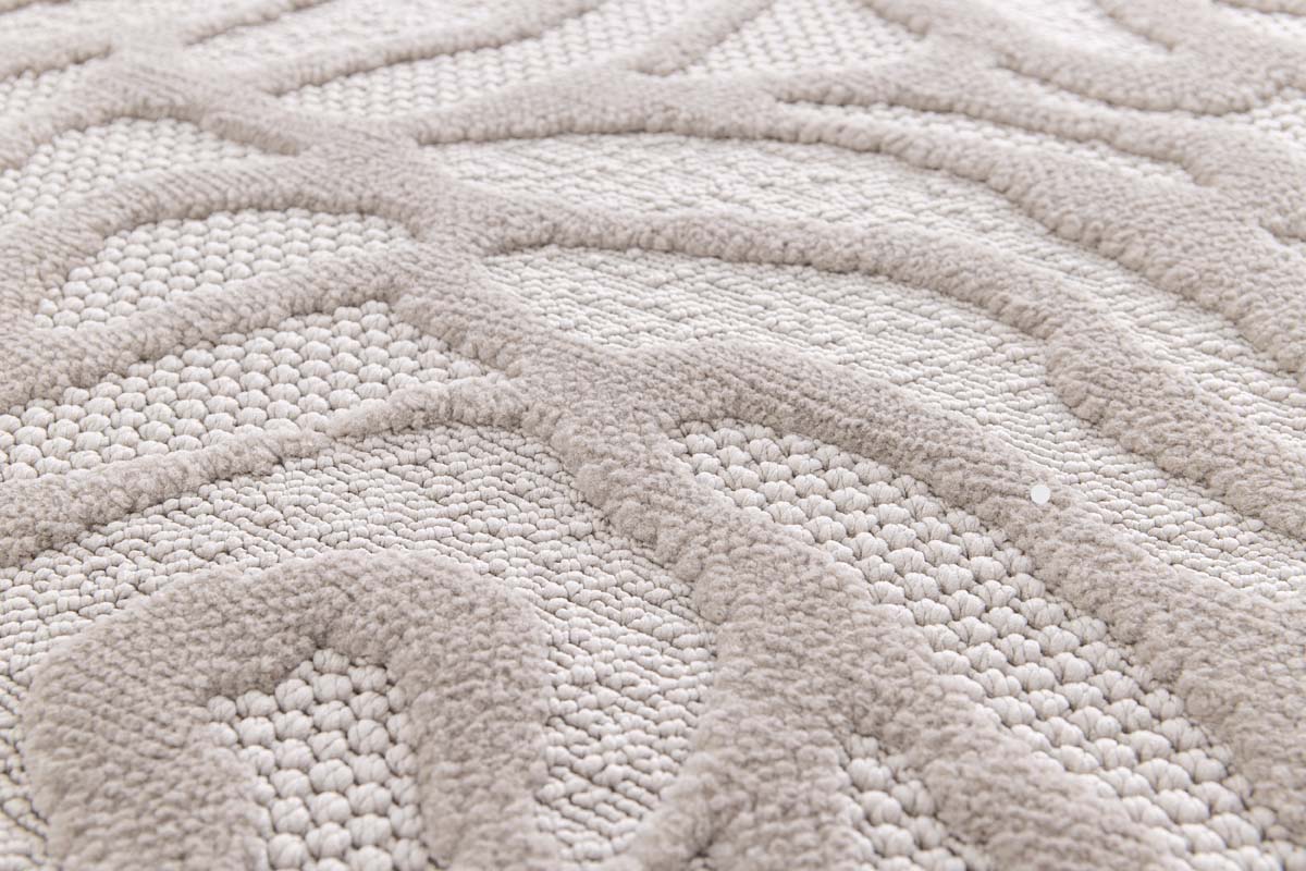 Teppich Blumen - Elevé Pétale Taupe Teppich Blumen - Elevé Pétale Taupe