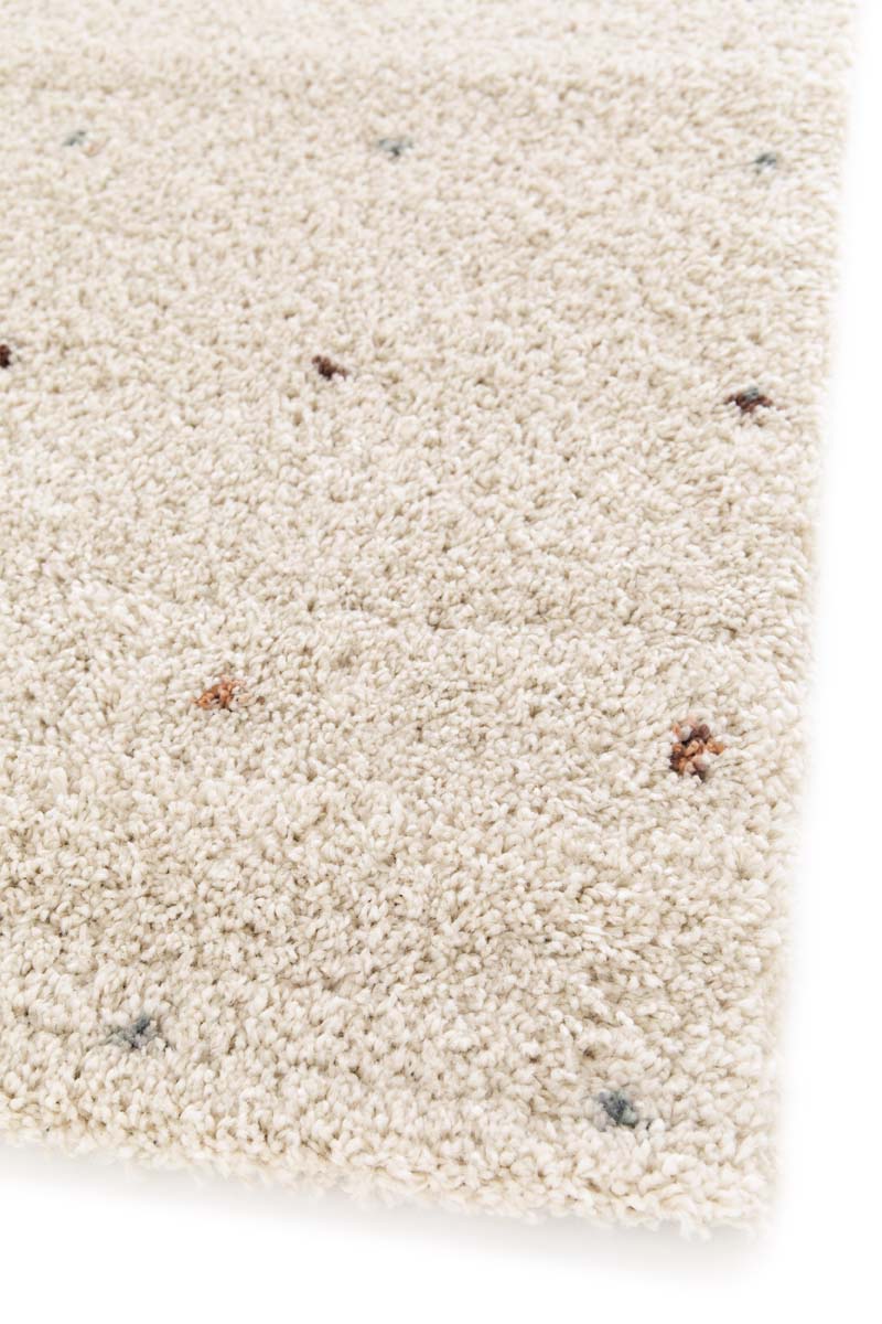 Hochflor Teppich - Dots Creme/Multi Hochflor Teppich - Dots Creme/Multi