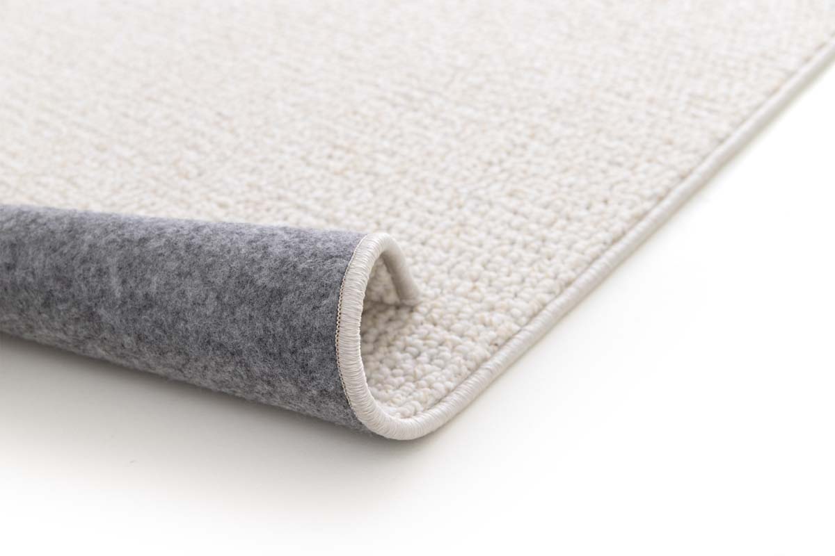 Waschbarer Wollteppich - EcoFibre Elfenbein Waschbarer Wollteppich - EcoFibre Elfenbein