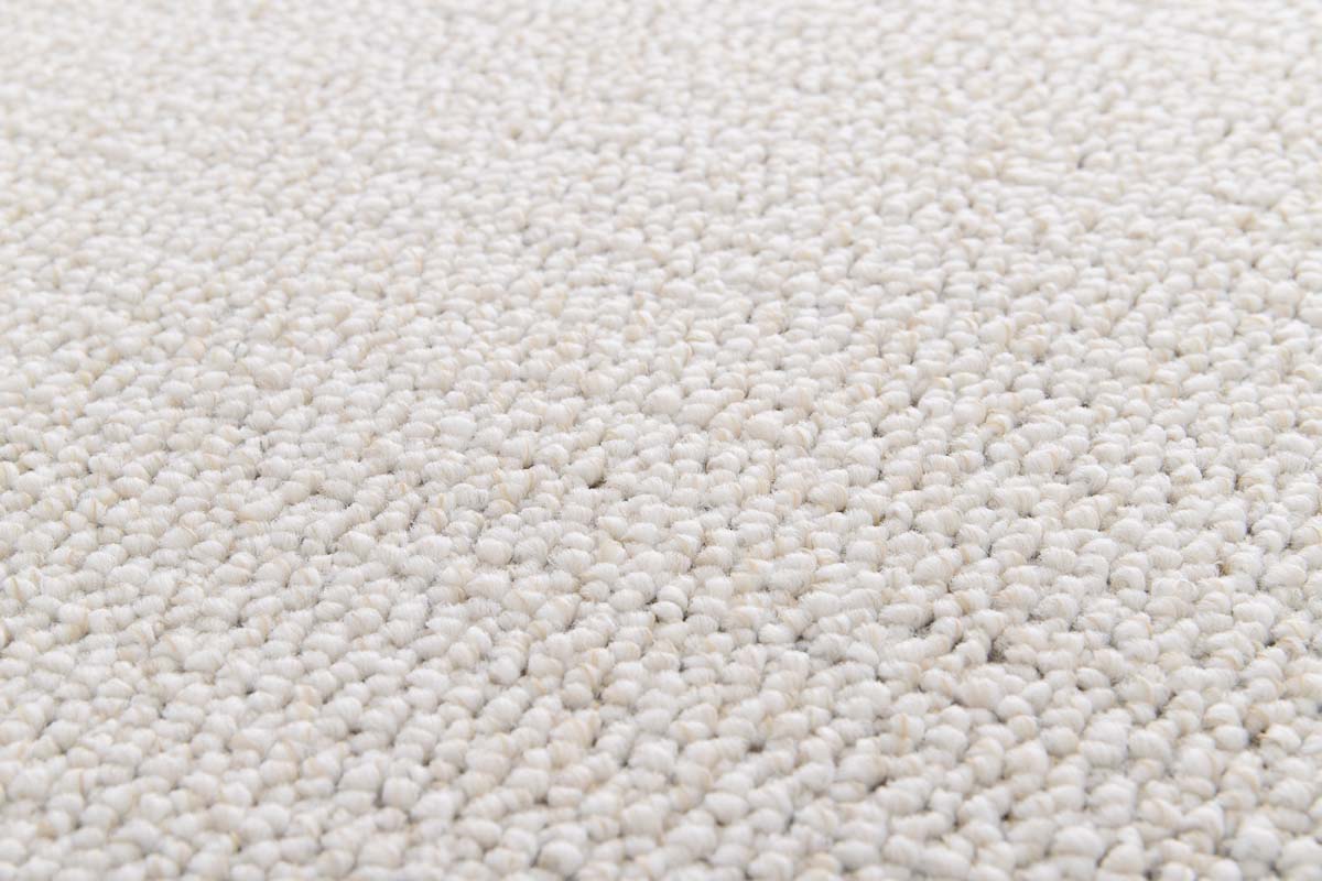 Waschbarer Wollteppich - EcoFibre Elfenbein Waschbarer Wollteppich - EcoFibre Elfenbein