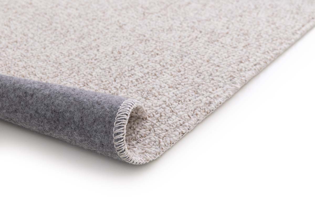 Waschbarer Wollteppich - EcoFibre Elfenbein/Rost Waschbarer Wollteppich - EcoFibre Elfenbein/Rost