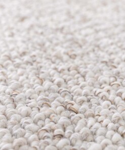 Waschbarer Wollteppich - EcoFibre Elfenbein/Rost