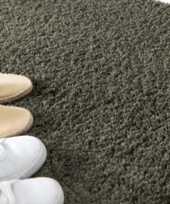 Hochflor Teppich - Mirage Havre Olivgrün