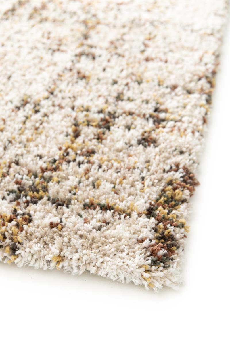 Hochflor Teppich - Mirage Relic Beige/Olivgrün Hochflor Teppich - Mirage Relic Beige/Olivgrün