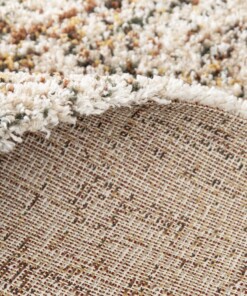 Hochflor Teppich - Mirage Relic Beige/Olivgrün