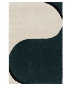 Hochflor Teppich - Mirage Éclipse Petrol - overzicht