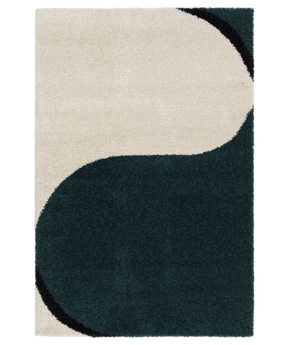 Hochflor Teppich - Mirage Éclipse Petrol - overzicht Hochflor Teppich - Mirage Éclipse Petrol - overzicht