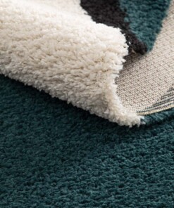 Hochflor Teppich - Mirage Éclipse Petrol Hochflor Teppich - Mirage Éclipse Petrol