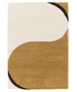 Hochflor Teppich - Mirage Éclipse Ambergelb - overzicht