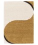Hochflor Teppich - Mirage Éclipse Ambergelb - overzicht, thumbnail