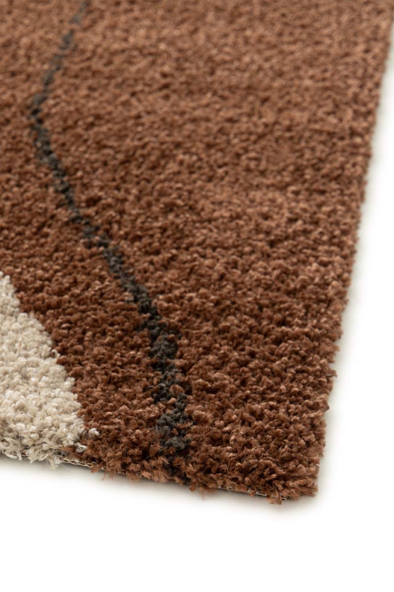 Hochflor Teppich - Mirage Rivage Olivgrün/Gelb Hochflor Teppich - Mirage Rivage Olivgrün/Gelb