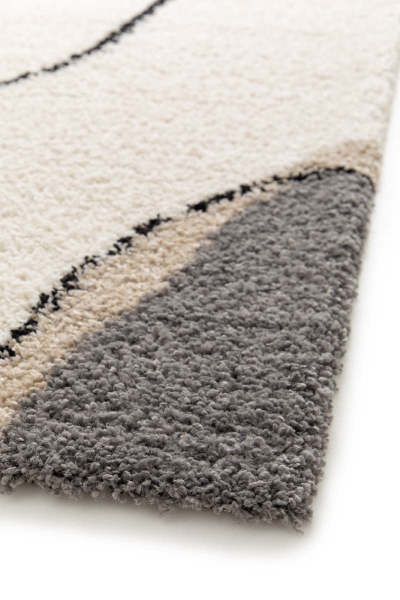 Hochflor Teppich - Mirage Rivage Grau/Beige Hochflor Teppich - Mirage Rivage Grau/Beige