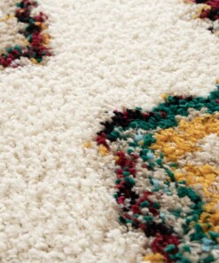 Berber Teppich - Atlas Nomad Elfenbein/Mehrfarbig Berber Teppich - Atlas Nomad Elfenbein/Mehrfarbig