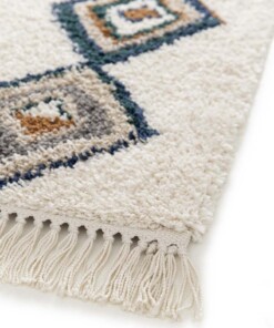 Berber Teppich - Atlas Nomad Braun/Blau Berber Teppich - Atlas Nomad Braun/Blau