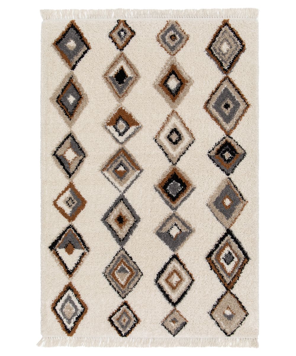 Berber Teppich - Atlas Nomad Braun/Grau - overzicht Berber Teppich - Atlas Nomad Braun/Grau - overzicht