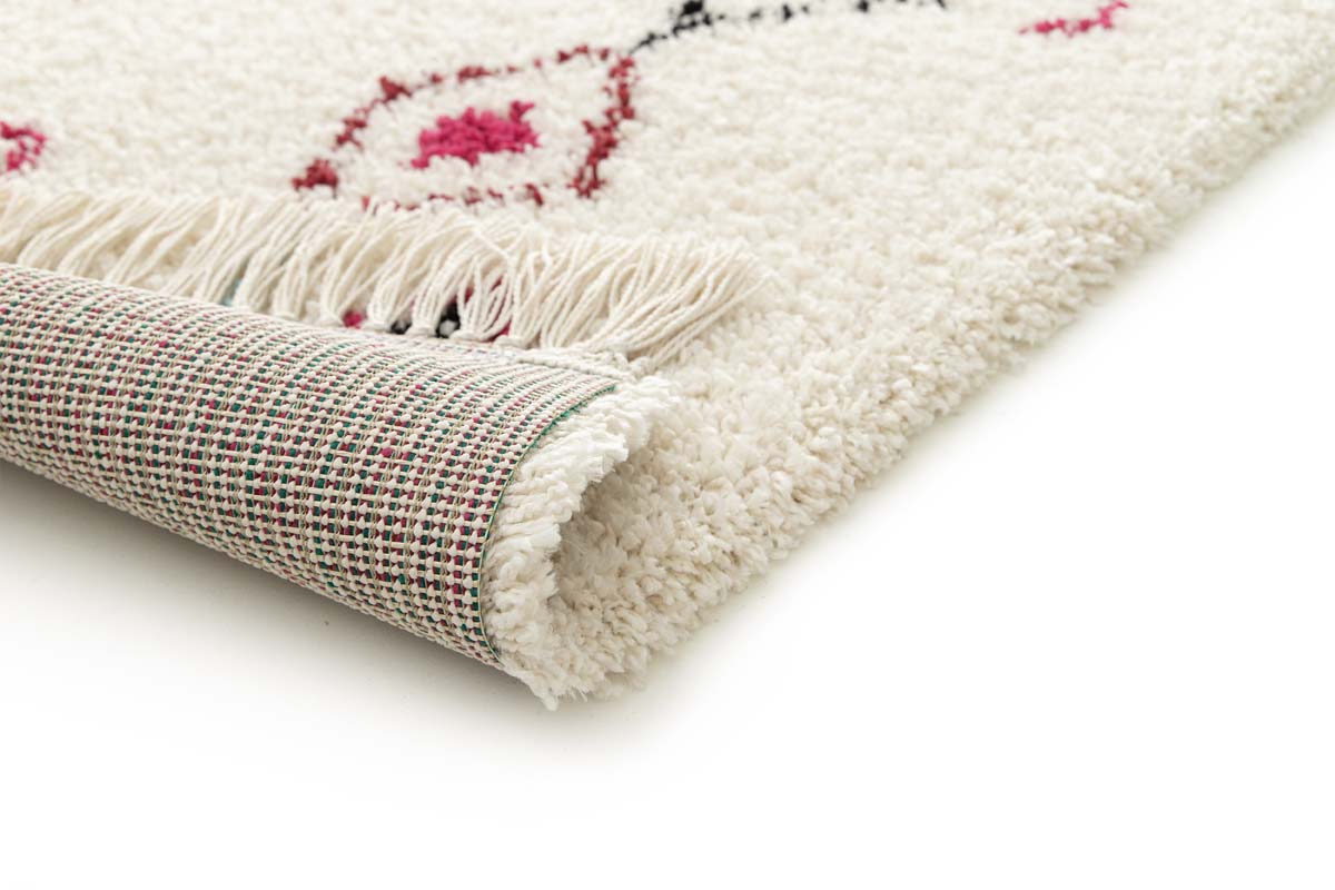Berber Teppich - Atlas Kite Elfenbein/Mehrfarbig Berber Teppich - Atlas Kite Elfenbein/Mehrfarbig