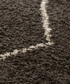 Berber Teppich - Atlas Grid Dunkelbraun Berber Teppich - Atlas Grid Dunkelbraun