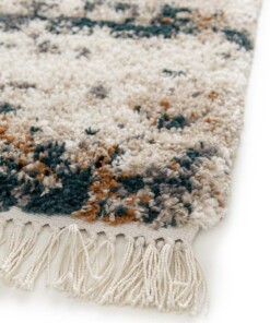 Berber Teppich - Atlas Canvas Blau/Beige Berber Teppich - Atlas Canvas Blau/Beige