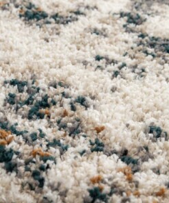 Berber Teppich - Atlas Canvas Blau/Beige Berber Teppich - Atlas Canvas Blau/Beige