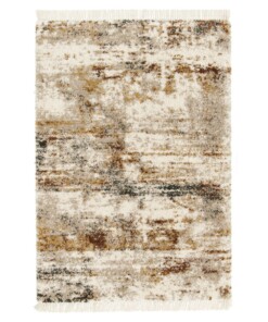 Berber Teppich - Atlas Canvas Beige/Ambergelb - overzicht