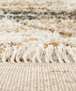 Berber Teppich - Atlas Canvas Beige/Ambergelb