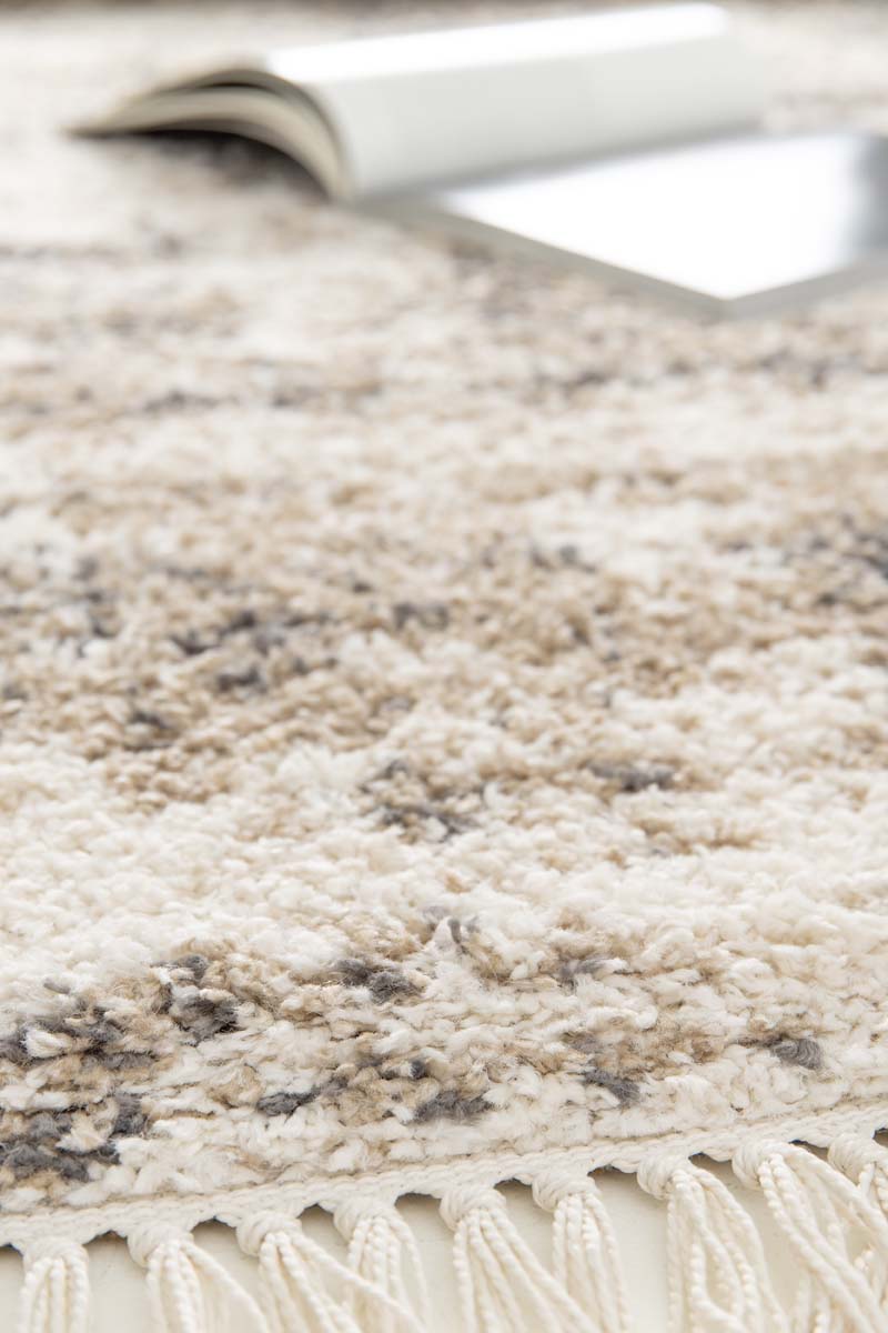 Berber Teppich - Atlas Canvas Beige/Grau Berber Teppich - Atlas Canvas Beige/Grau