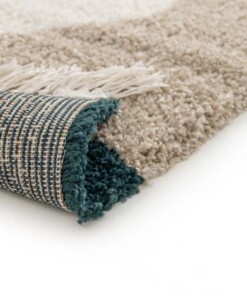 Abstrakter Teppich - Atlas Zenith Petrol