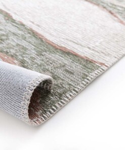 Marmor Teppich - Velura Waldgrün/Rot Marmor Teppich - Velura Waldgrün/Rot